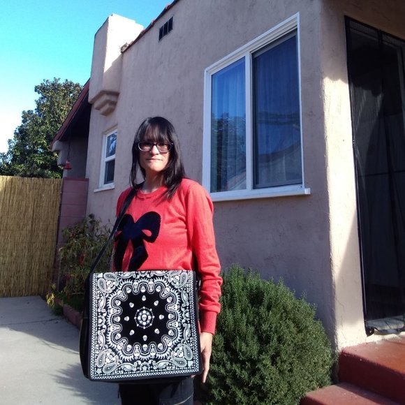 Hot Topic Handbags - Bandanna Messenger Bag
